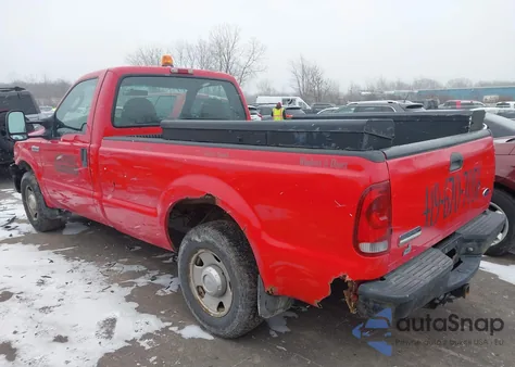2005 Ford F-250 Xl/Xlt z USA, uszkodzony, nr VIN 1FTNF20525EC97584